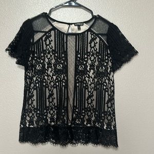 Express lace top